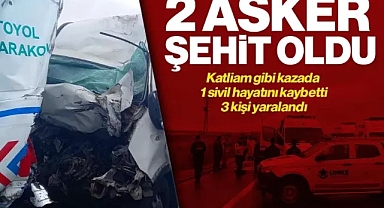 Aksaray’da Feci Kaza! 2 Asker Şehit, 1 Sivil Öldü, 3 Yaralı