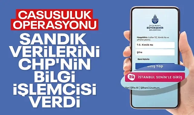 CHP Bilgi İşlem Sorumlusu gözaltında