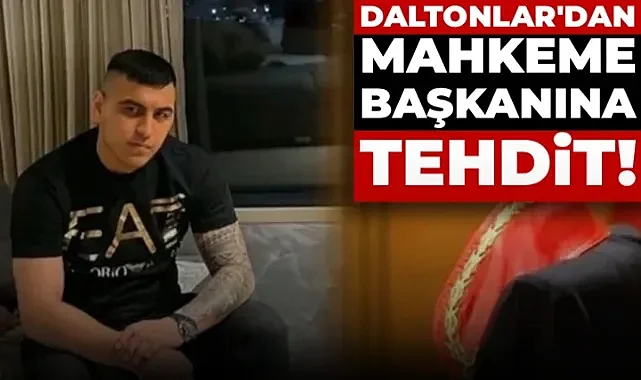 'Daltonlar' suç örgütünden mahkeme başkanına tehdit: 7 şüpheliye 9 yıla kadar hapis talebi