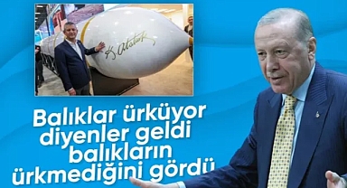 Cumhurbaşkanı Erdoğan SAHA EXPO 2026'da: Balıklar ürküyor diyenler dün fuardaydı